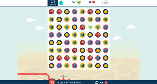 Screenshot des Spiels Handy Crash.